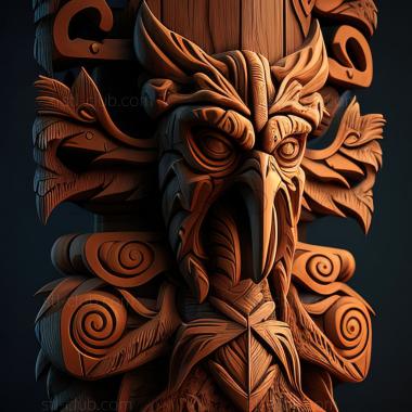 3D model st totem (STL)